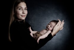 Neugeborene Fotoshooting beim Kunden in Basel