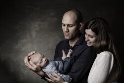 Newborn Fotoshooting beim Kunden in Baselland