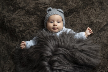 Newborn Home Fotoshooting bei Kunden in Basel