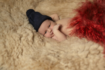 Newborn Baby Fotoshooting Newborn Neugeborenen Shooting bei Kunden zu Hause